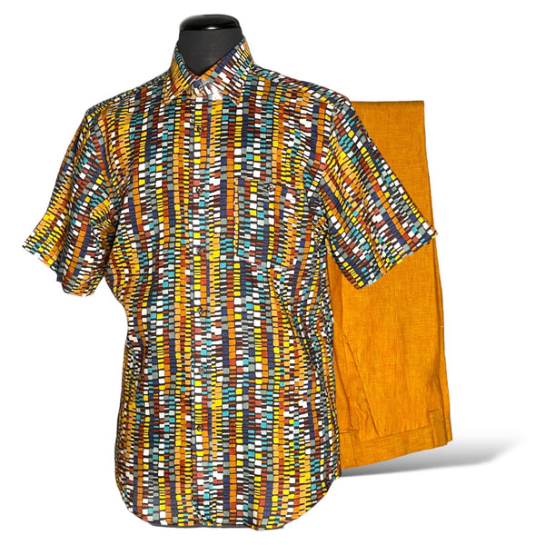 Inserch Linen S/S Shirt (Cacao) 7918