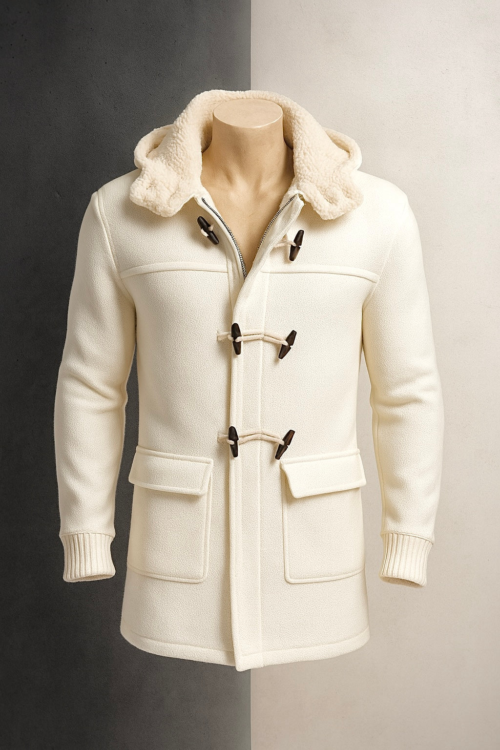 Lcr 3/4 length "Kenneth" cardigan (Cream)