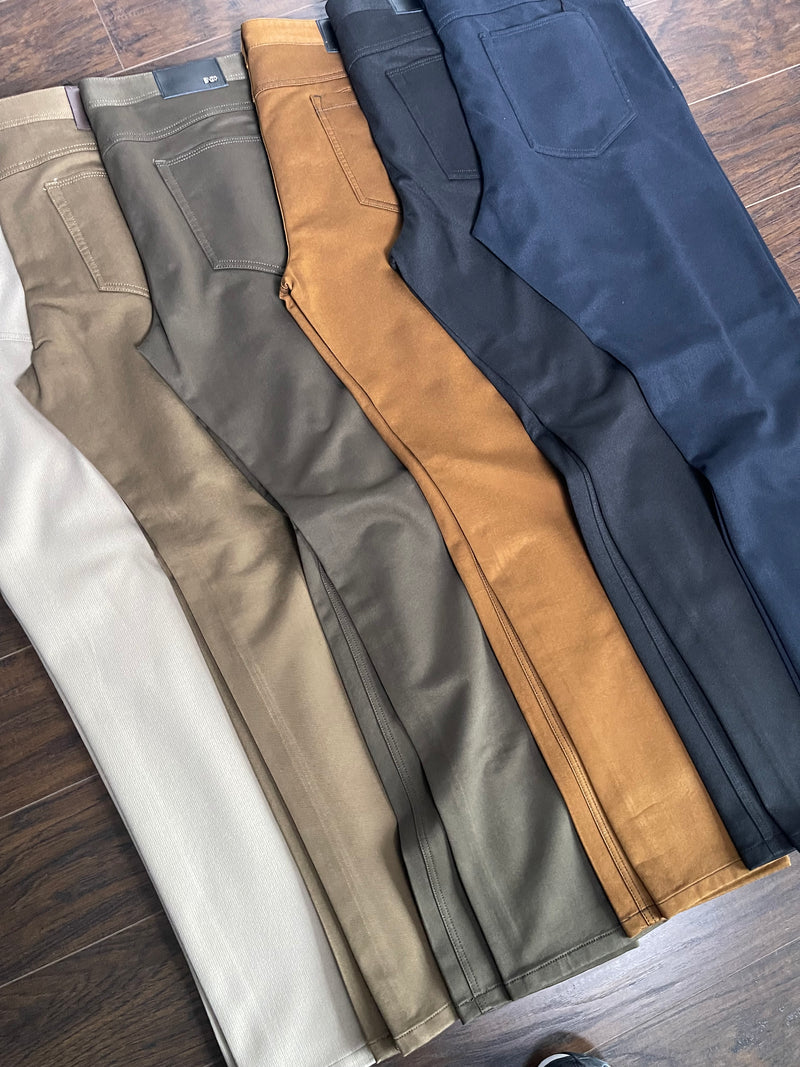 Enzo Stretch Pant (Oatmeal) Alpha 381