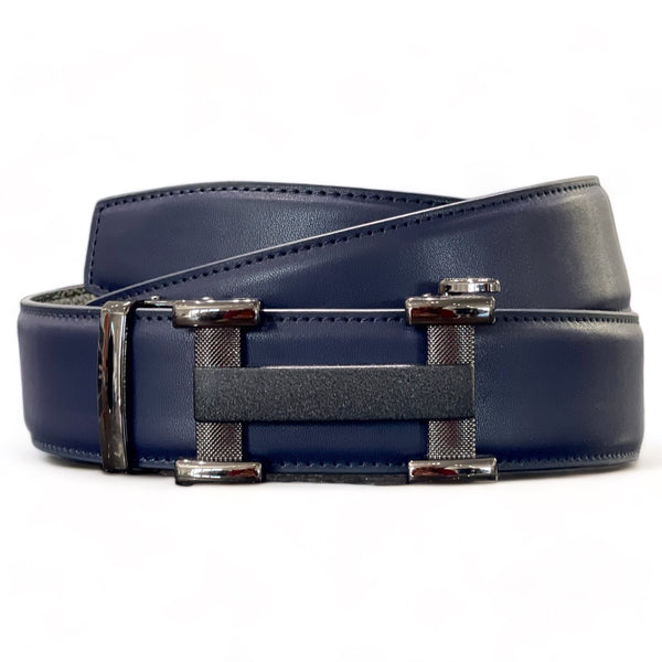 Designer fashion belt (Navy) H