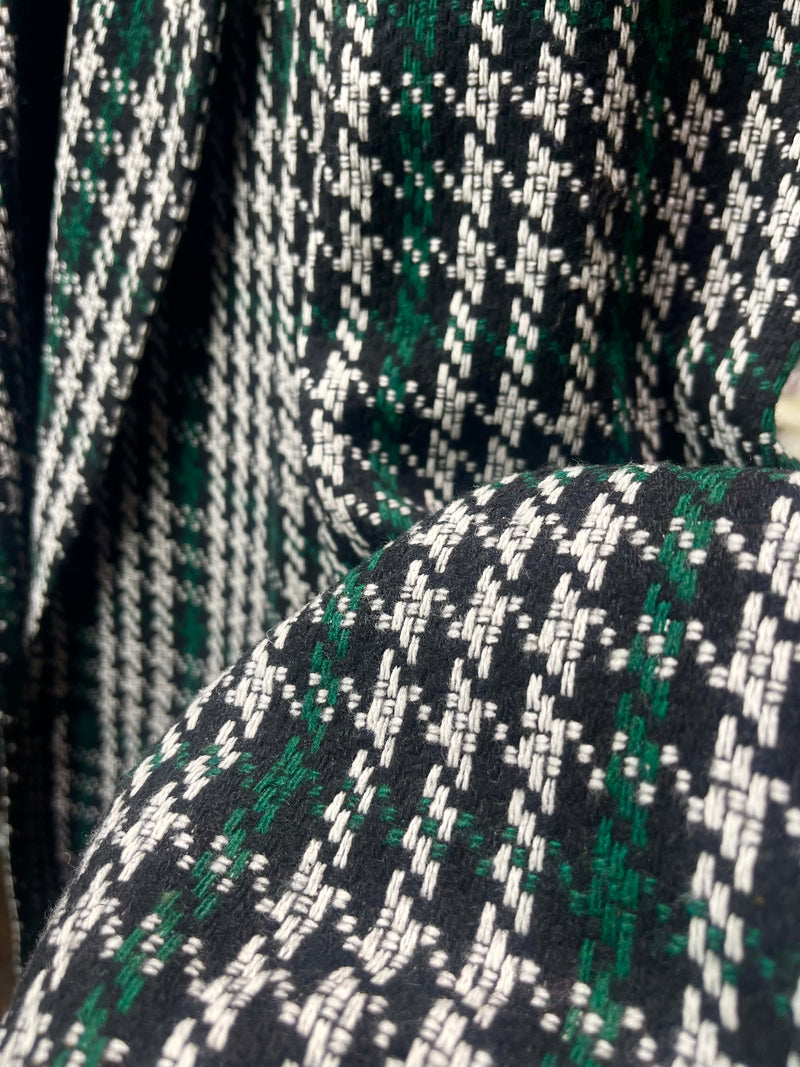 Biarelli 3/4 Length Coat (Green/Black)