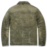 Jordan Craig "Lexington" Denim Jacket (Light Olive) RS