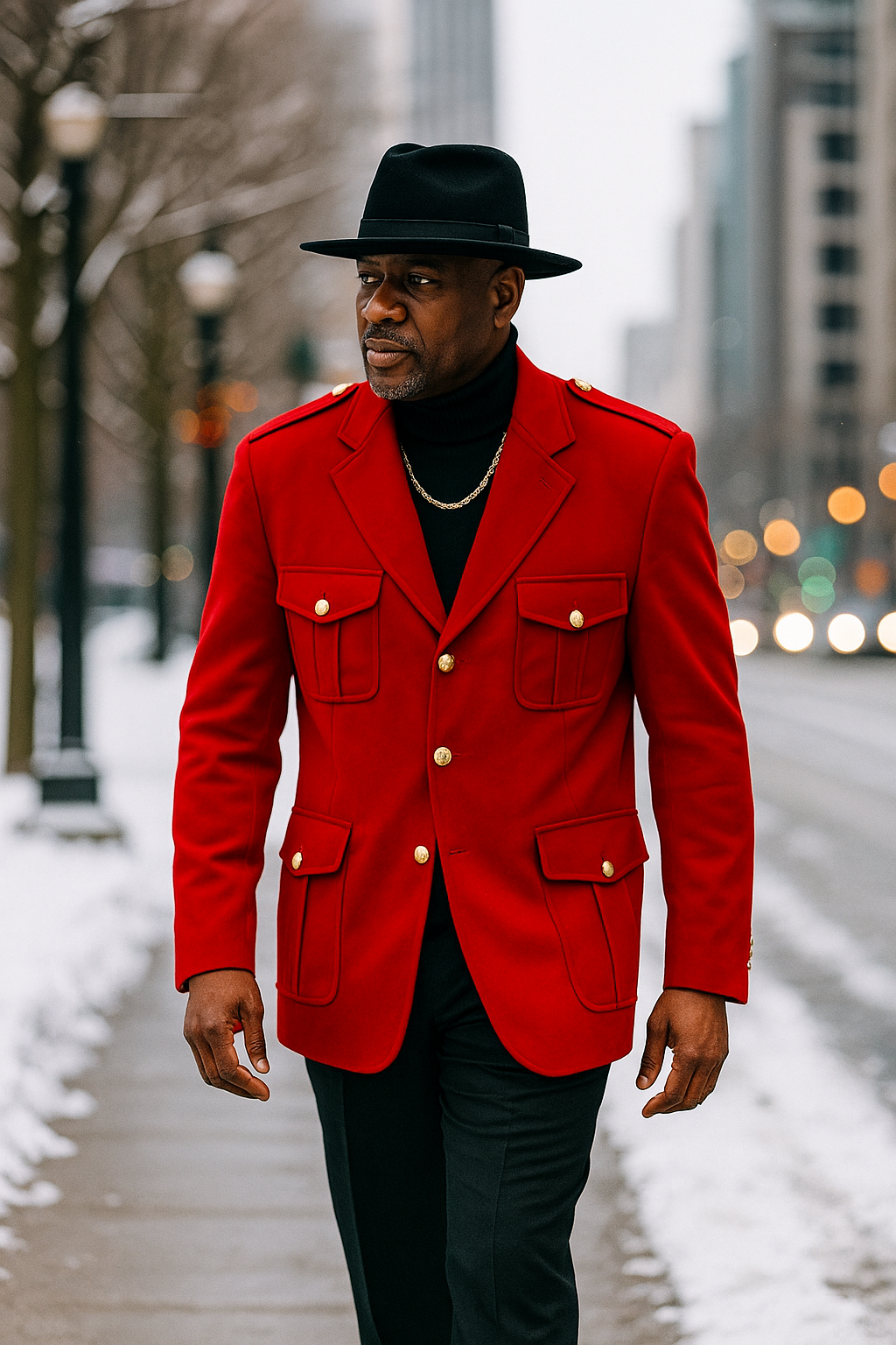 Inserch Military Blazer 569 (Red)