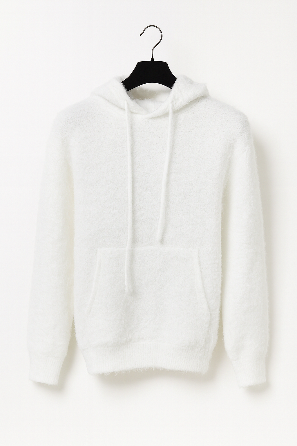 OIM Luxe Mohair Hoodie (White)