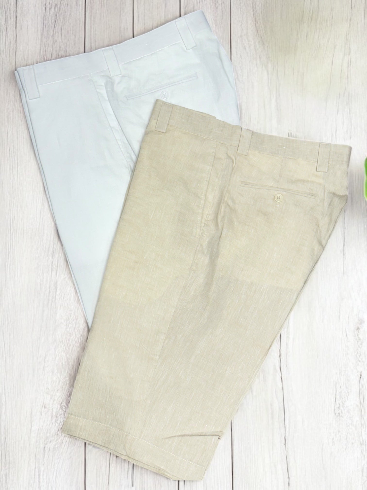 Inserch Linen Short (White) 7172