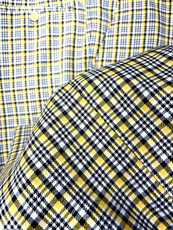 Prestige Plaid Pant (Yellow/Black/White) Yellow