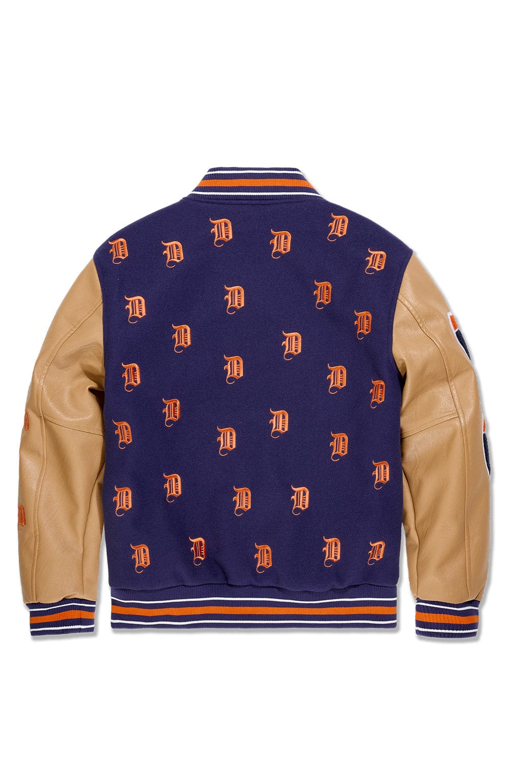 Jordan Craig Men's Wool Bomber Jacket – Navy Tan
