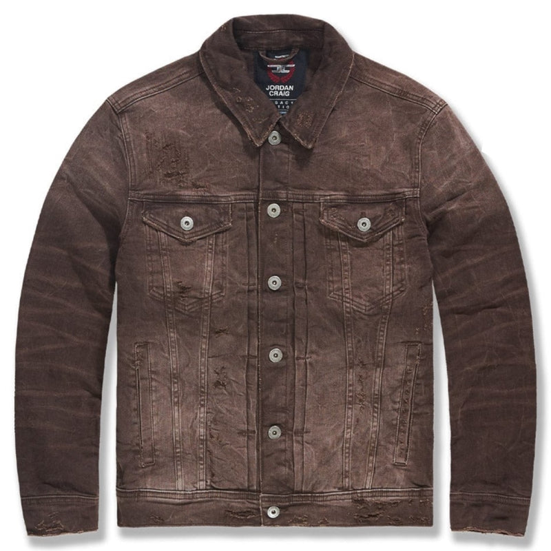 Jordan Craig "Lexington" Denim Jacket (Brown) RS