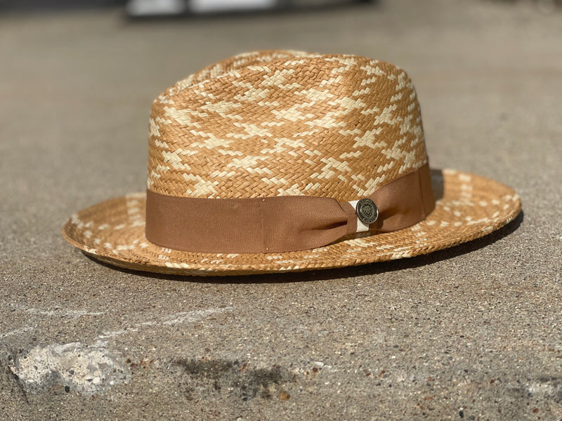 Bruno Straw Hat "Tuscany" (Golden/Oatmeal)