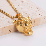 KALIKO "Panther" Rope Chain + Pendant (Gold) 2570