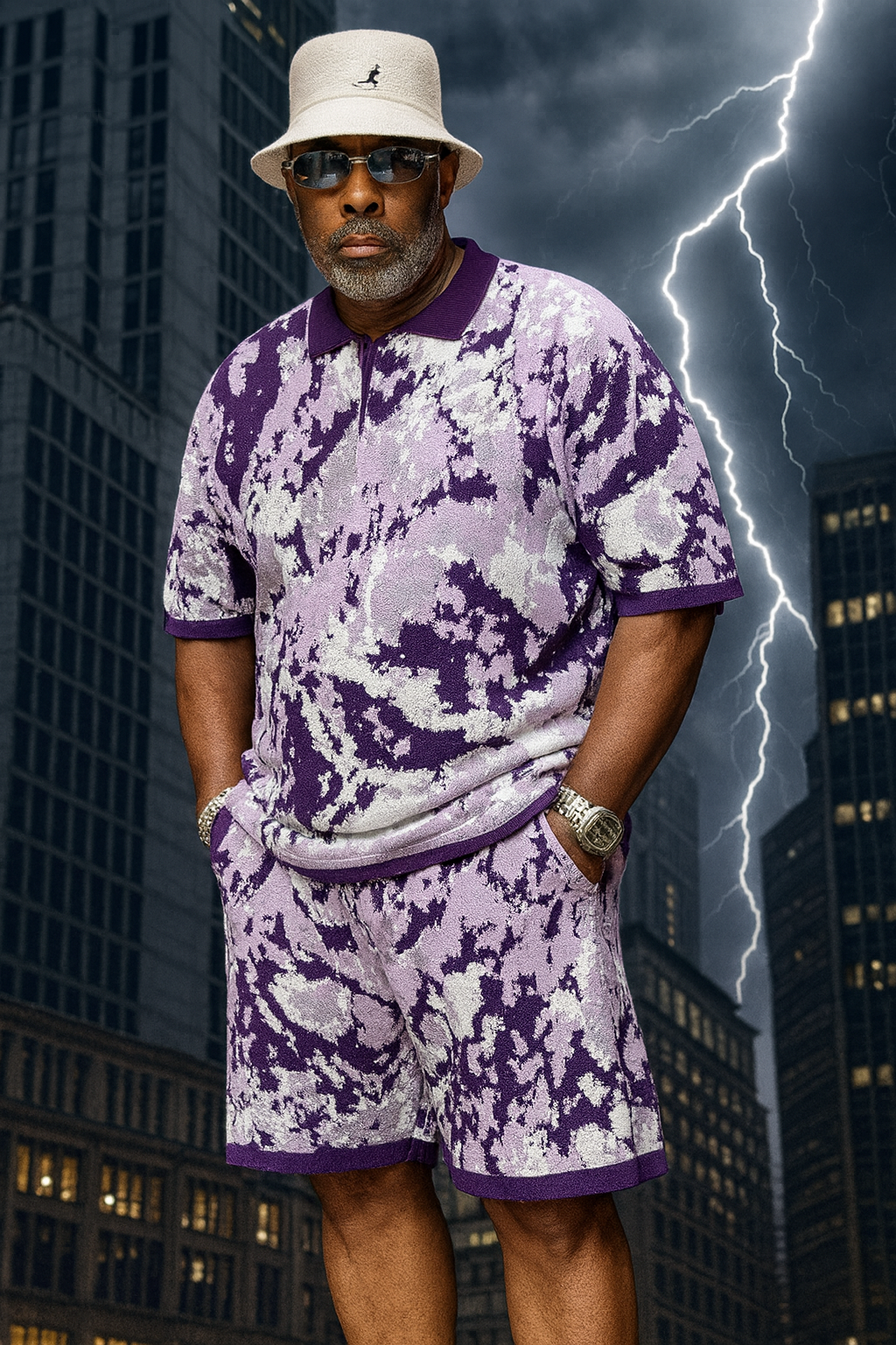 The "Brice" Short Set (Purple)