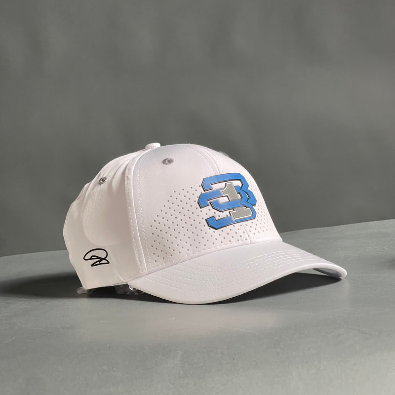 Detroit Native "313" Lions Hat (White/Blue)