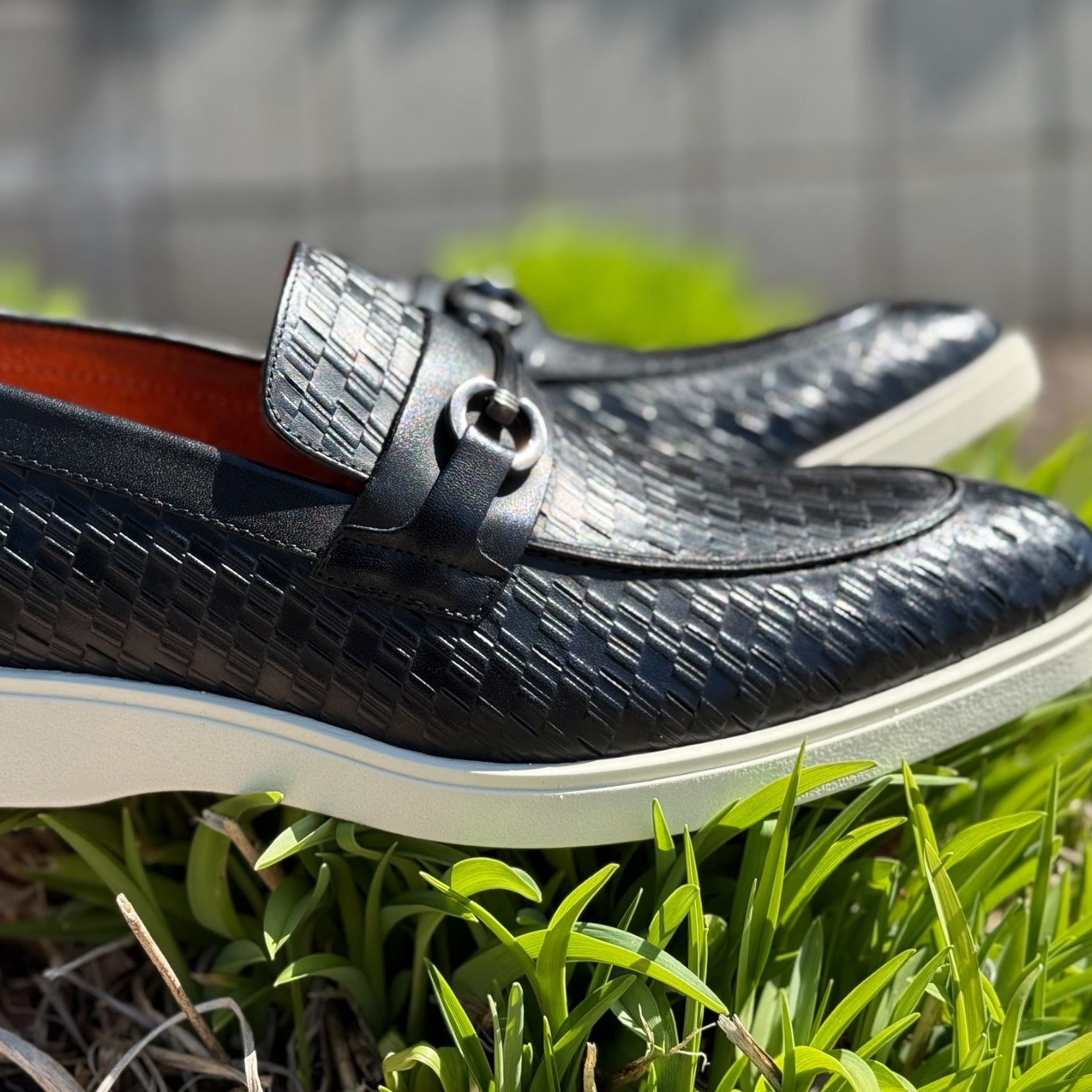 Stacy Adams Slip on Loafer (Black)