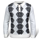 Prestige "Mambos" Polo Sweater (White) 216