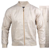 Prestige Linen Bomber Jogger Set (Oatmeal) 130