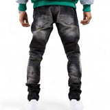 Big Men's "Splat" Jean (Black Shadow) Jordan Craig 3472x