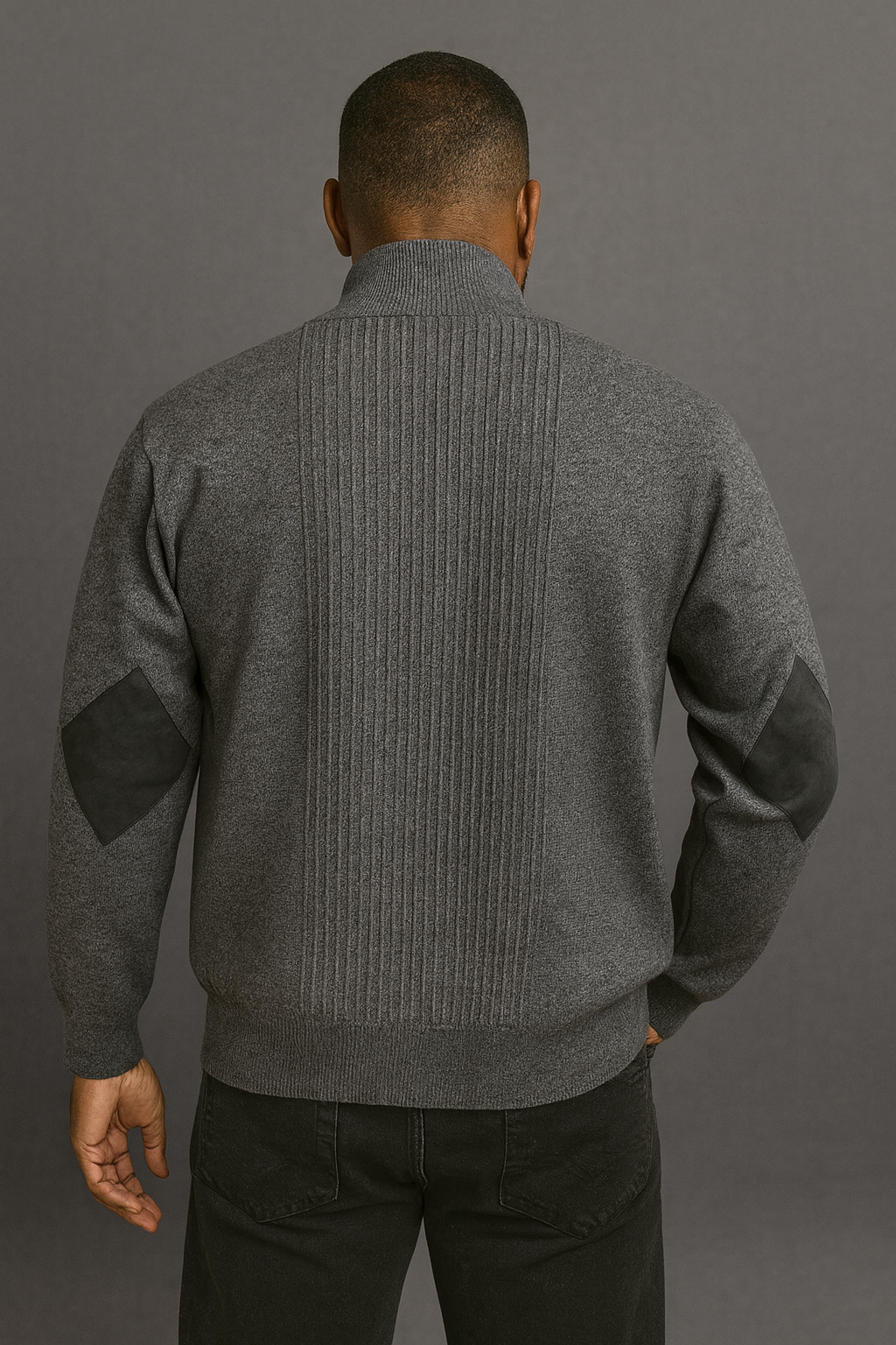 Silversilk Sweater Jacket (Grey) 11009