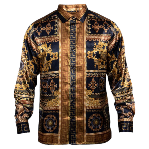 Prestige Luxury Shirt (Navy) 354