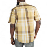 Veno Plaid Shirt (Khaki/Brown) 846