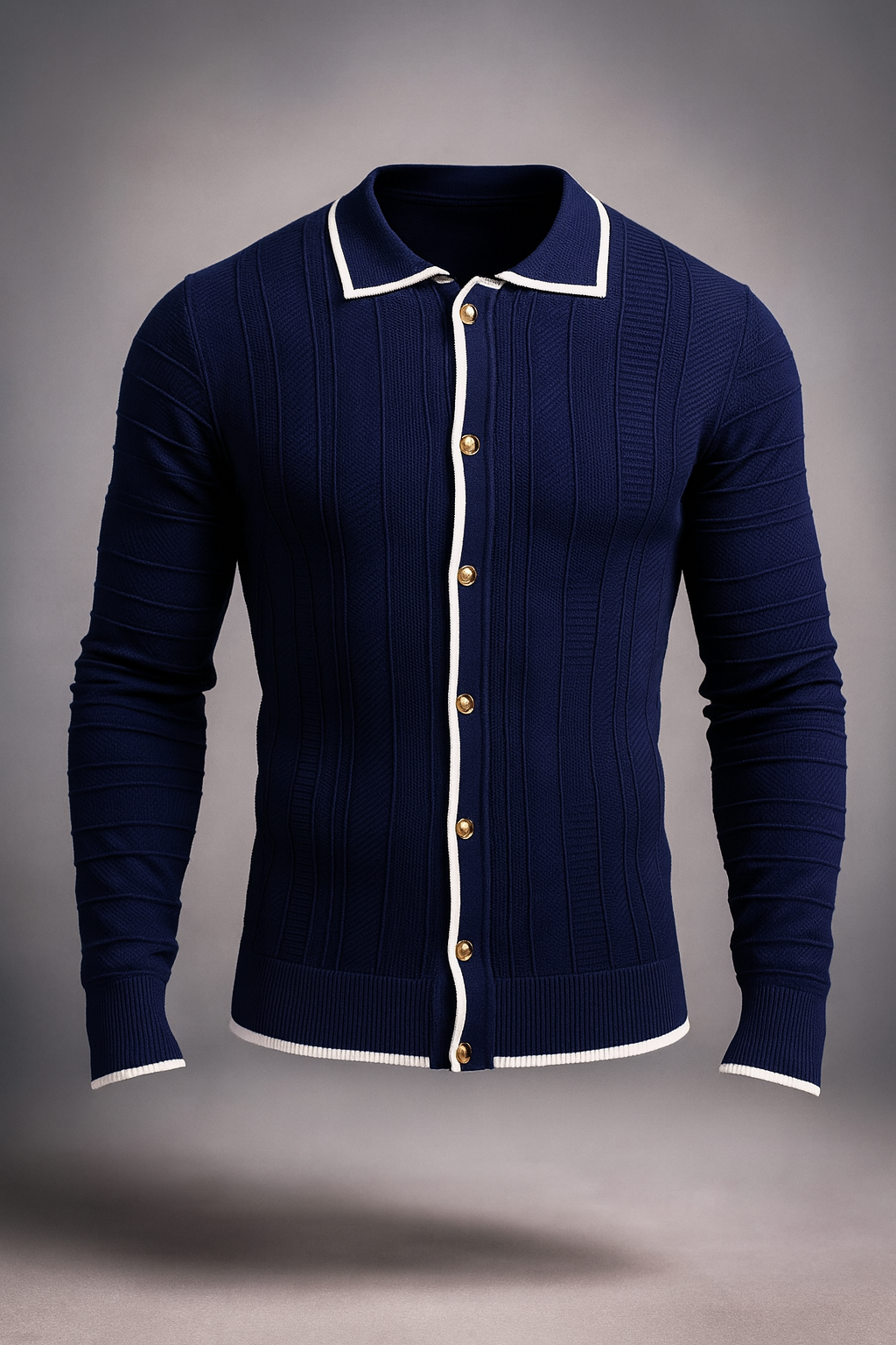 Prestige "Mirage" Cardigan (Navy) 286