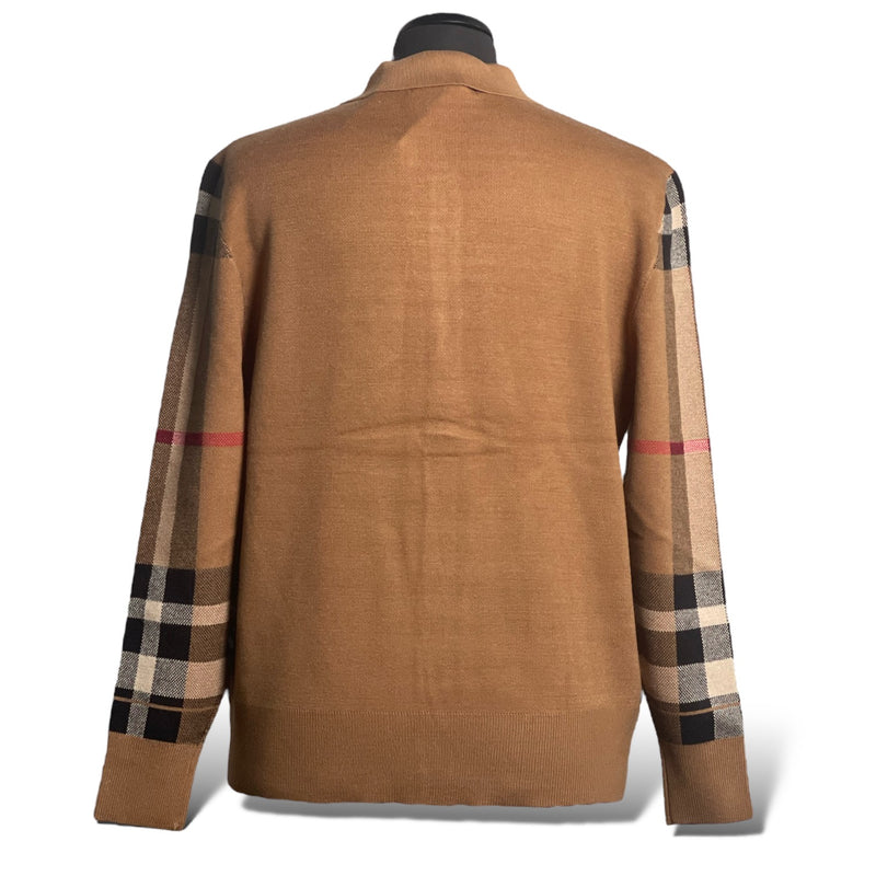 Lanzino Button up Sweater (Tan)