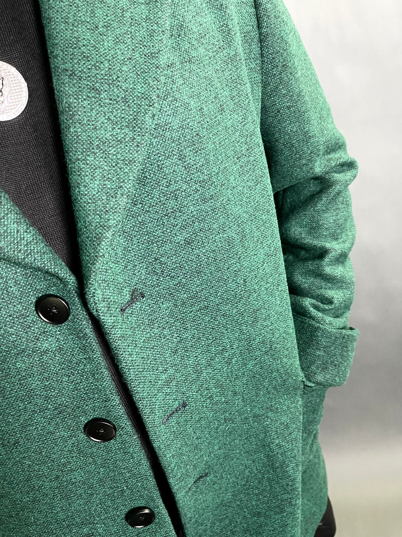 Canuti SB 3/4 Length "Parker2" 3 Button (Emerald)