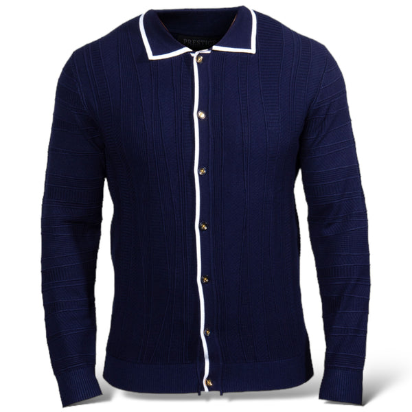 Prestige "Mirage" Cardigan (Navy) 286