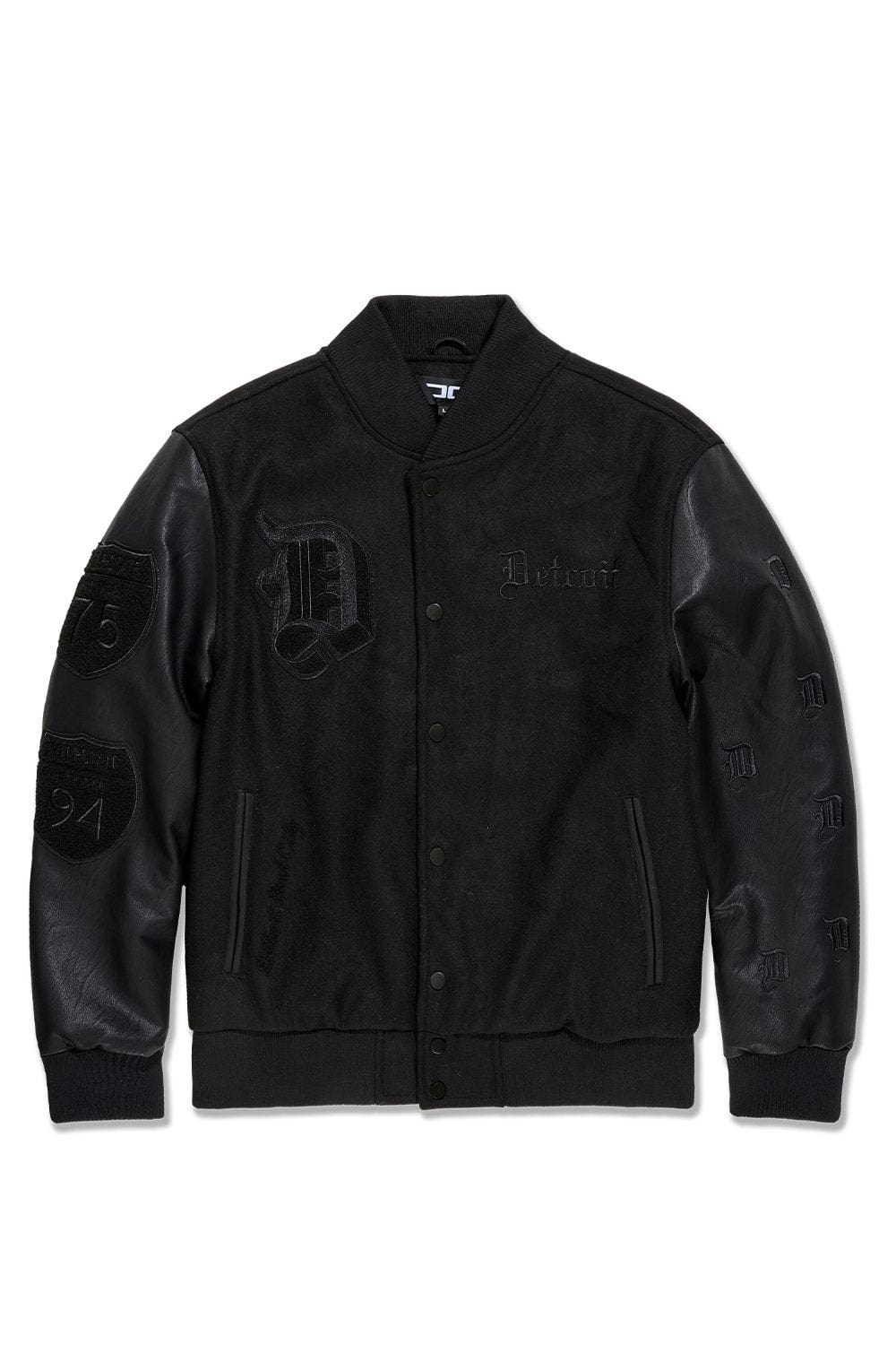 Jordan Craig "D Logo" Bomber Jacket (Black)