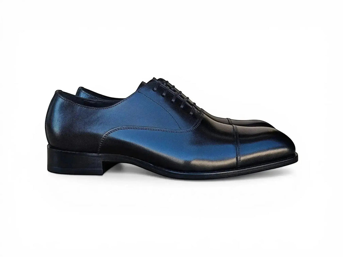 Avon Cap Toe Oxford in Leather Sole