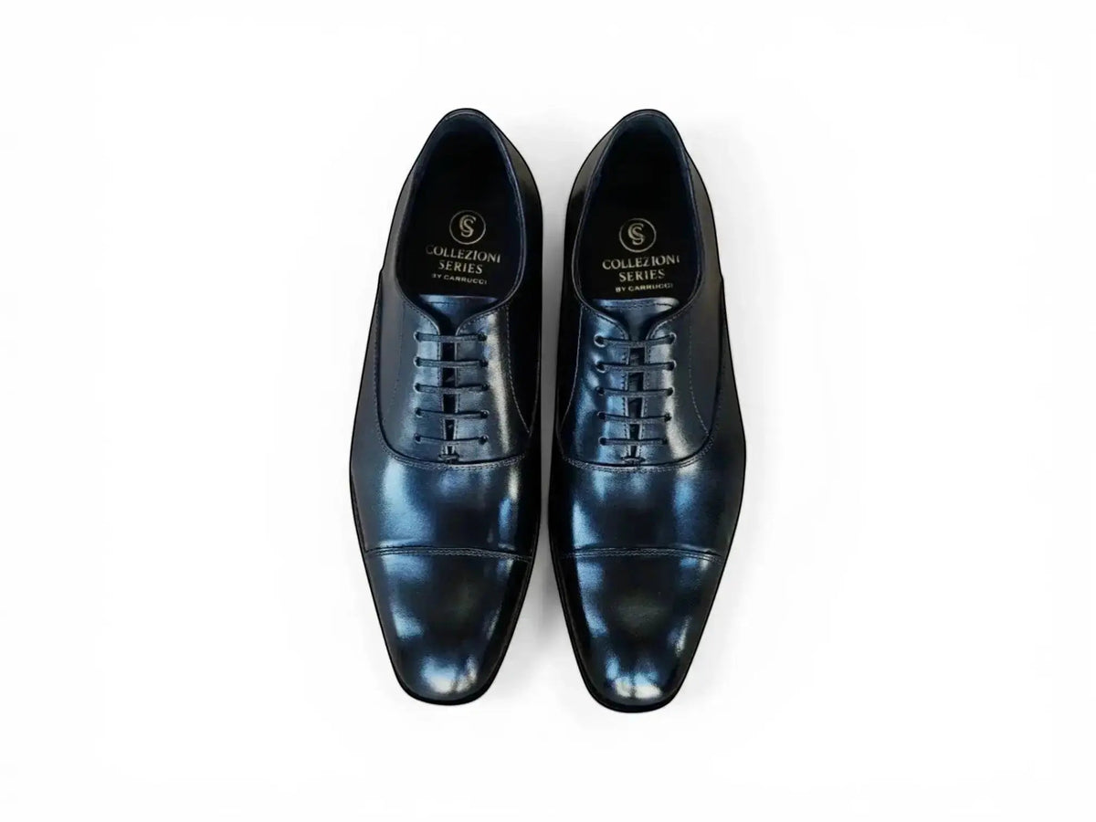 Avon Cap Toe Oxford in Leather Sole