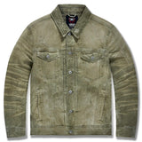 Jordan Craig "Lexington" Denim Jacket (Light Olive) RS