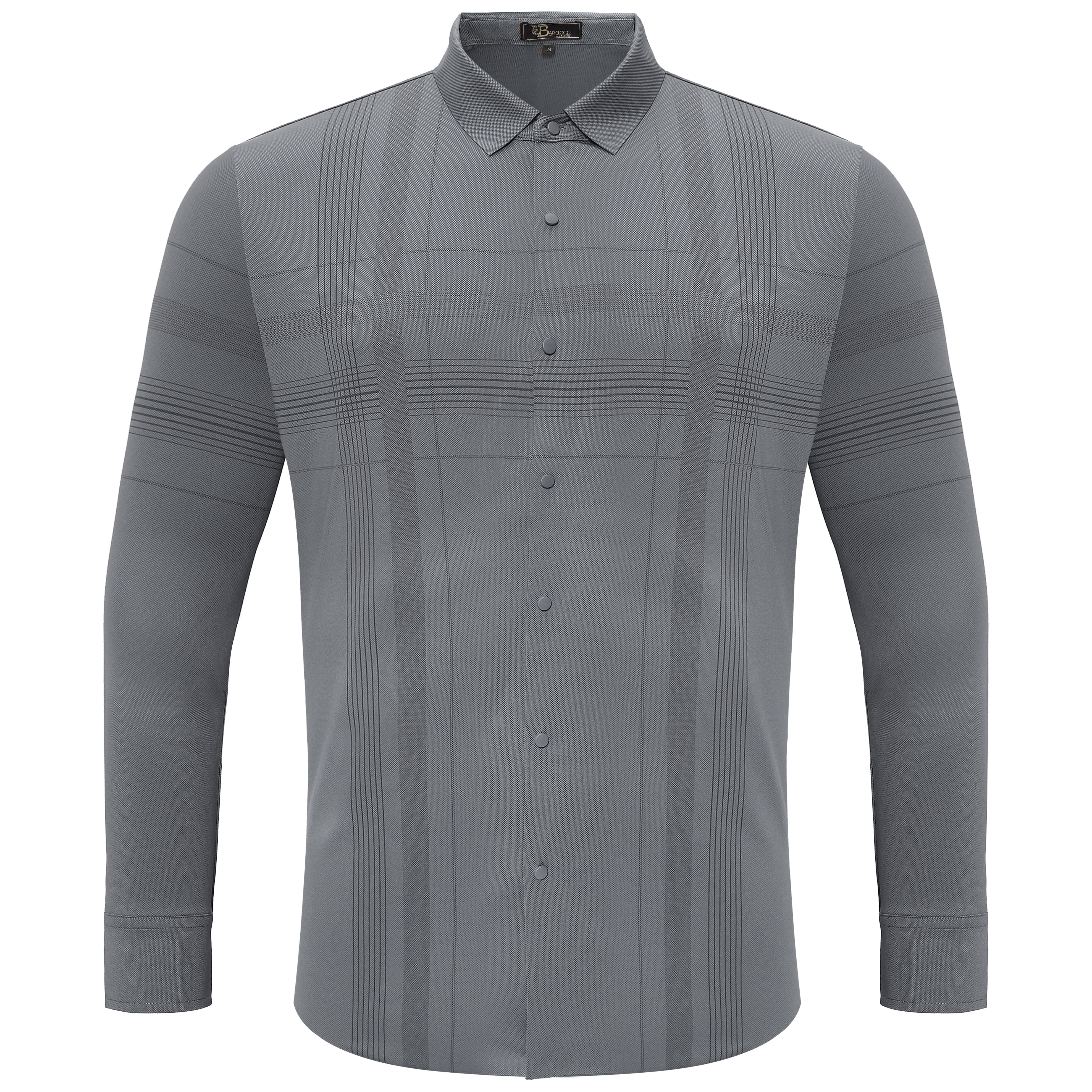 Noble Knight Plaid Button-Up GREY