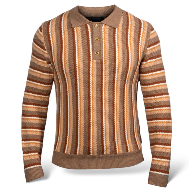 Prestige "Mandalay" Polo Sweater (Natural) 361