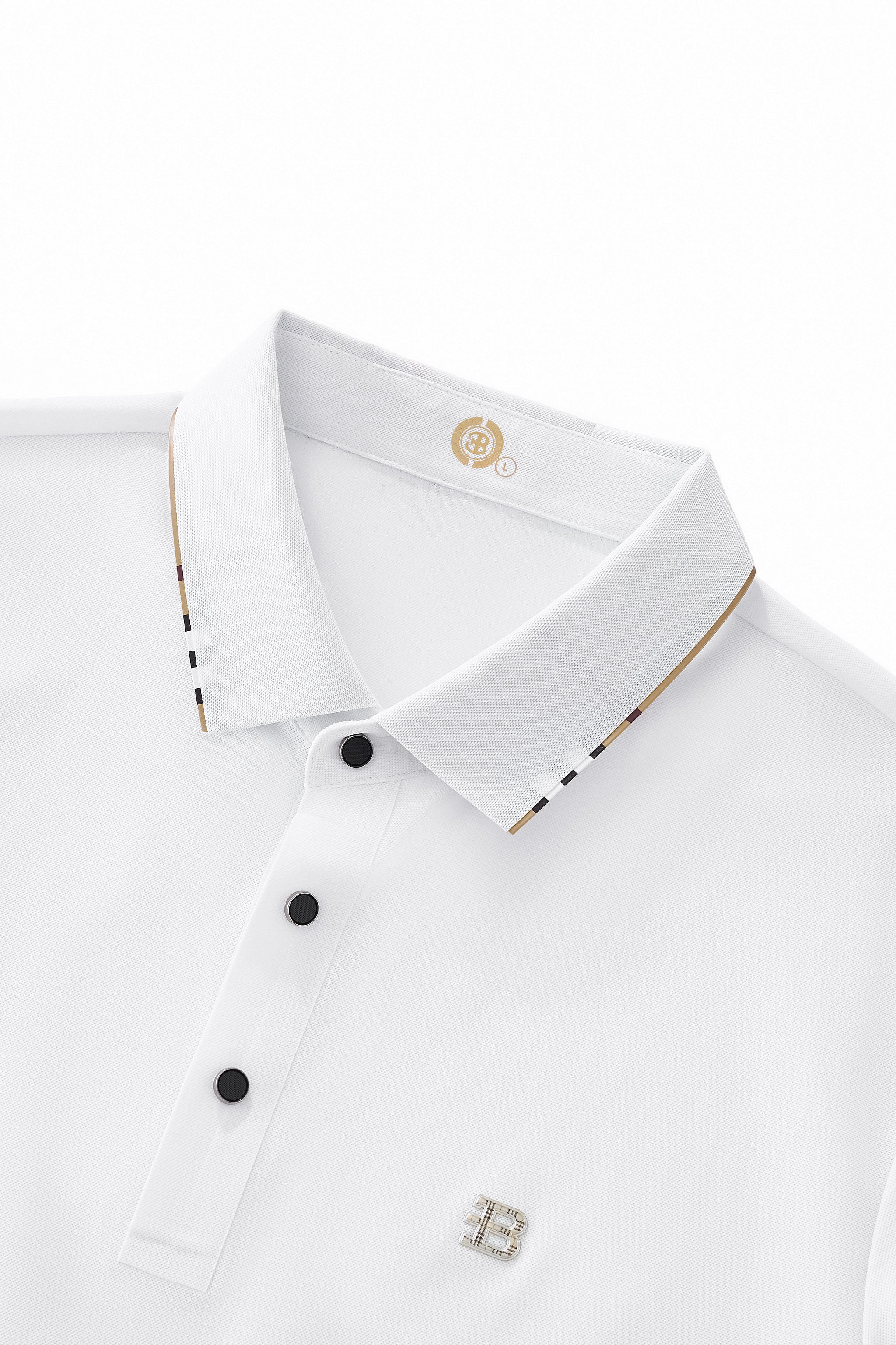 Essential Performance Polo – El Baron WHITE