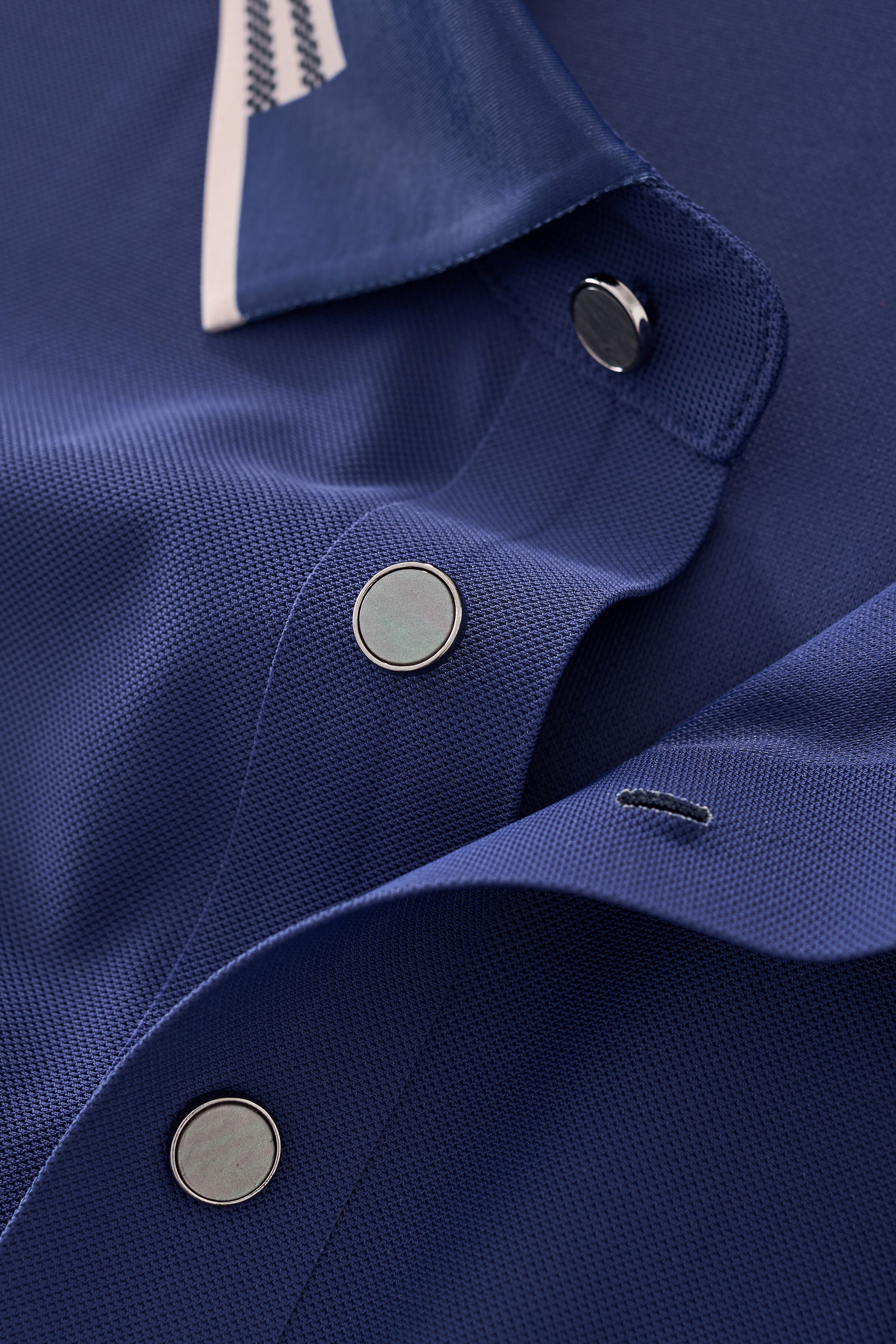 Signature Trim Performance Polo – El Baron NAVY
