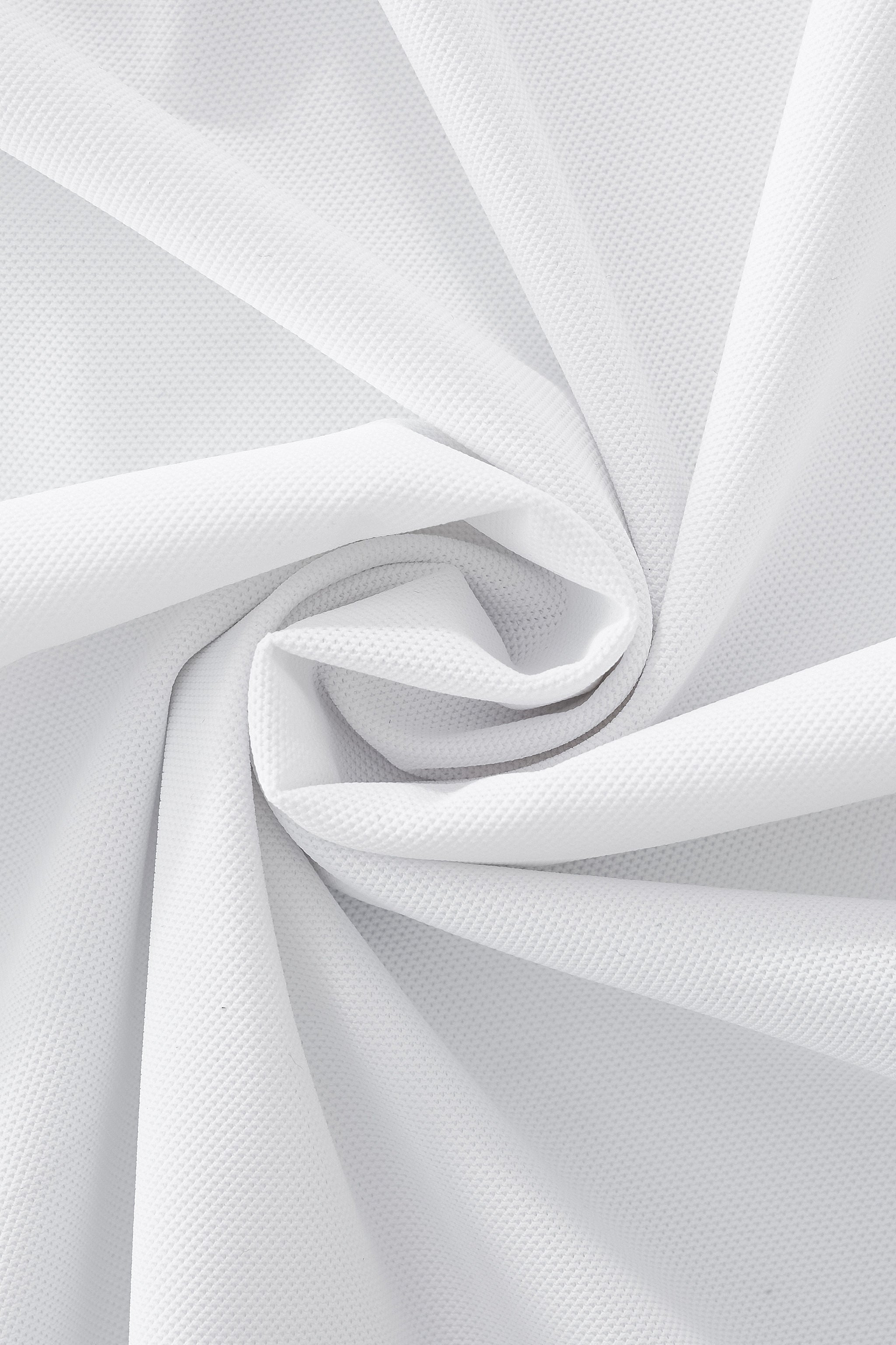 Signature Trim Performance Polo – El Baron WHITE