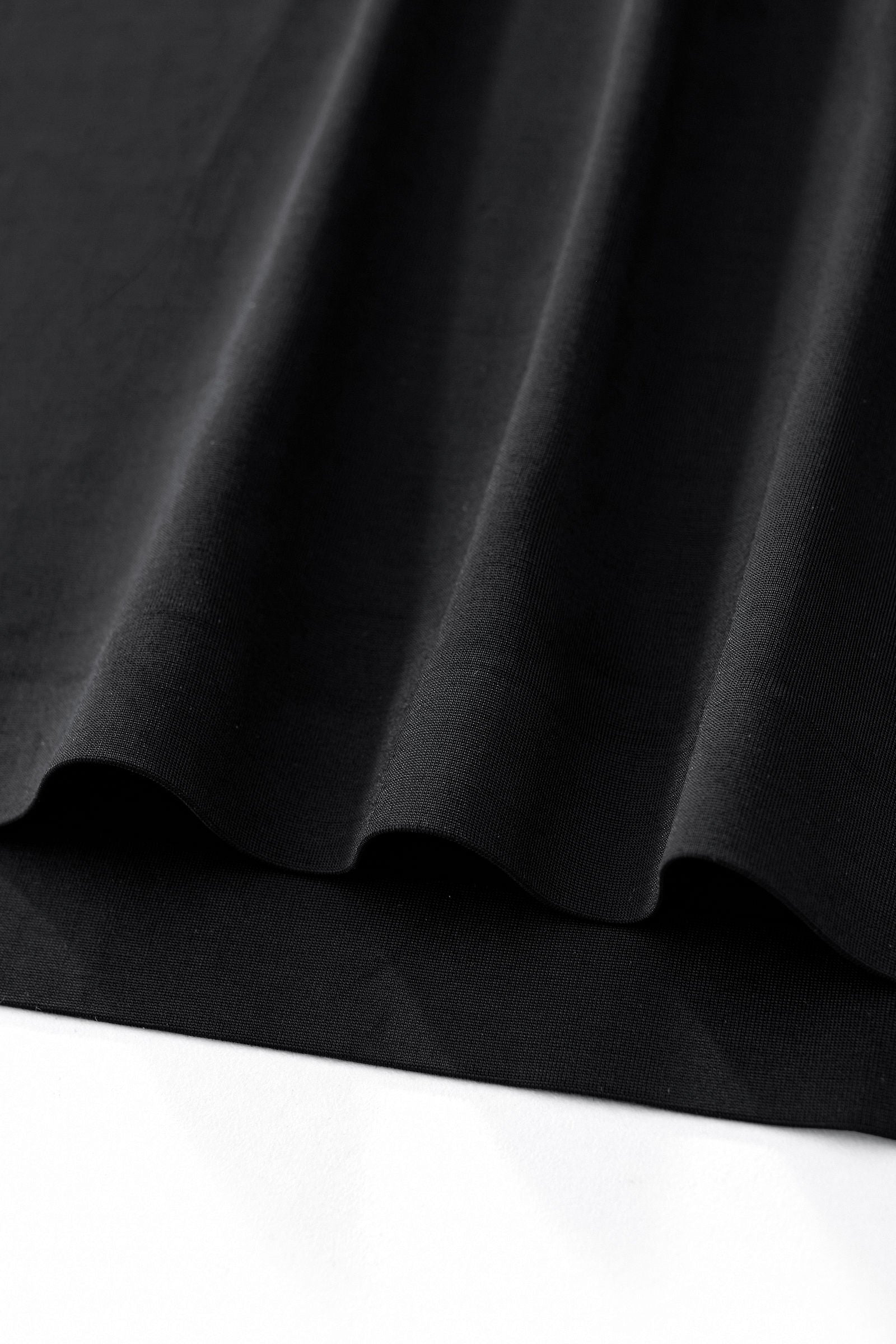 Embossed Placket Performance Polo – El Baron BLACK
