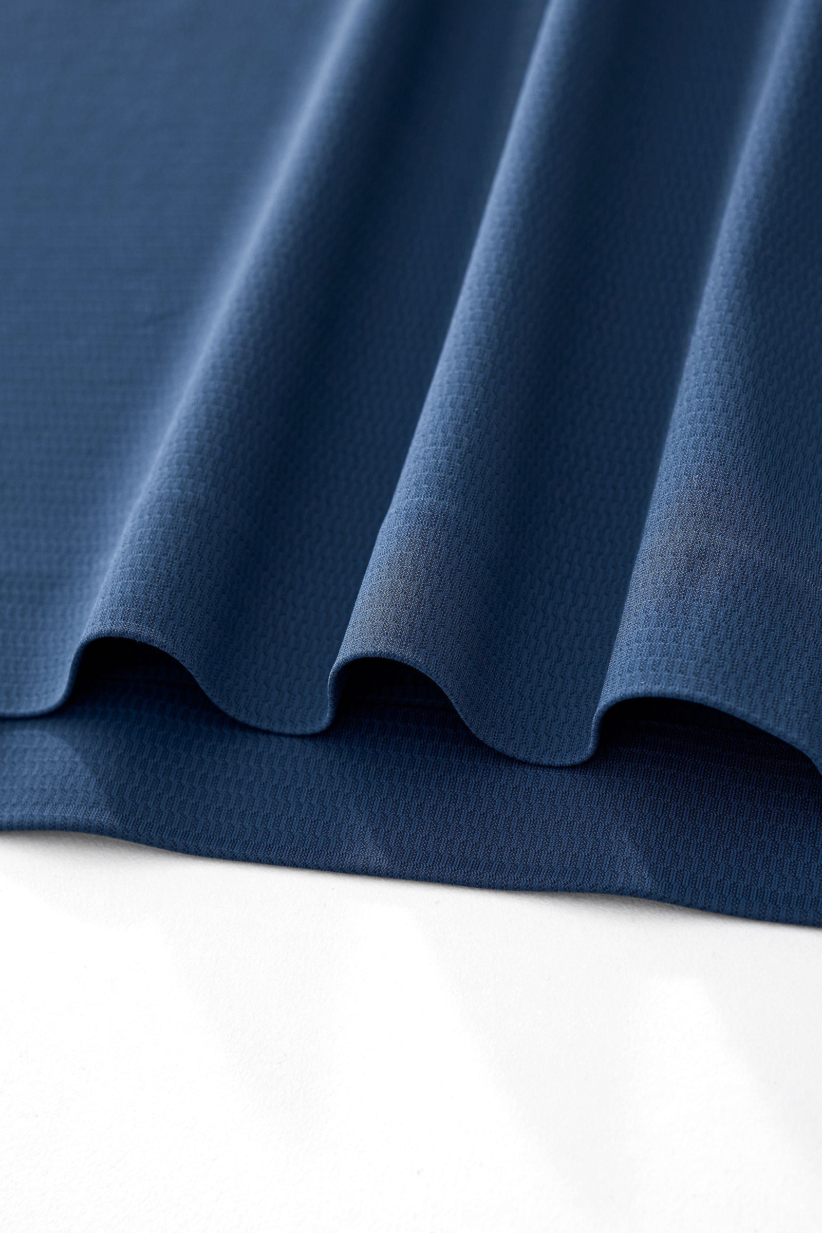 Zip Placket Performance Polo – El Baron DARK BLUE