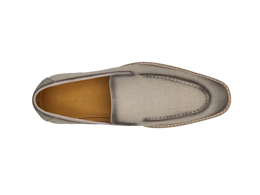 Burnished Linen Loafer