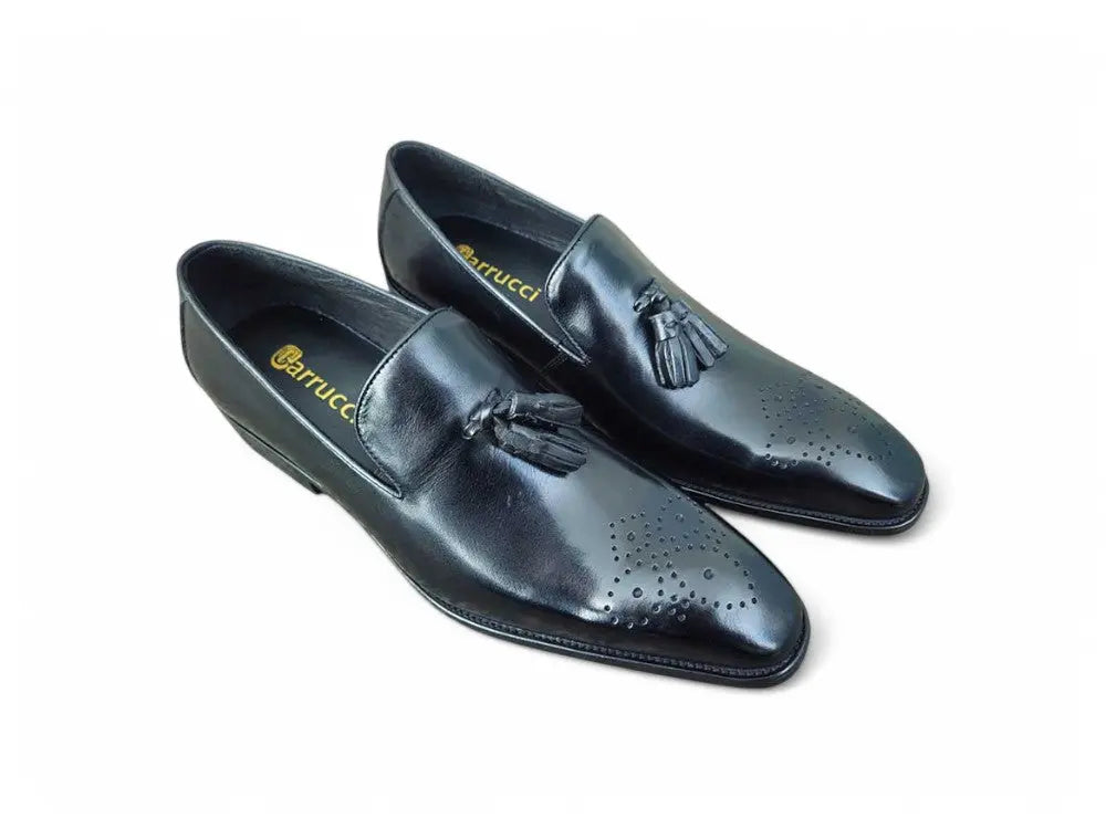 Burnished Wholecut Tassel Loafer