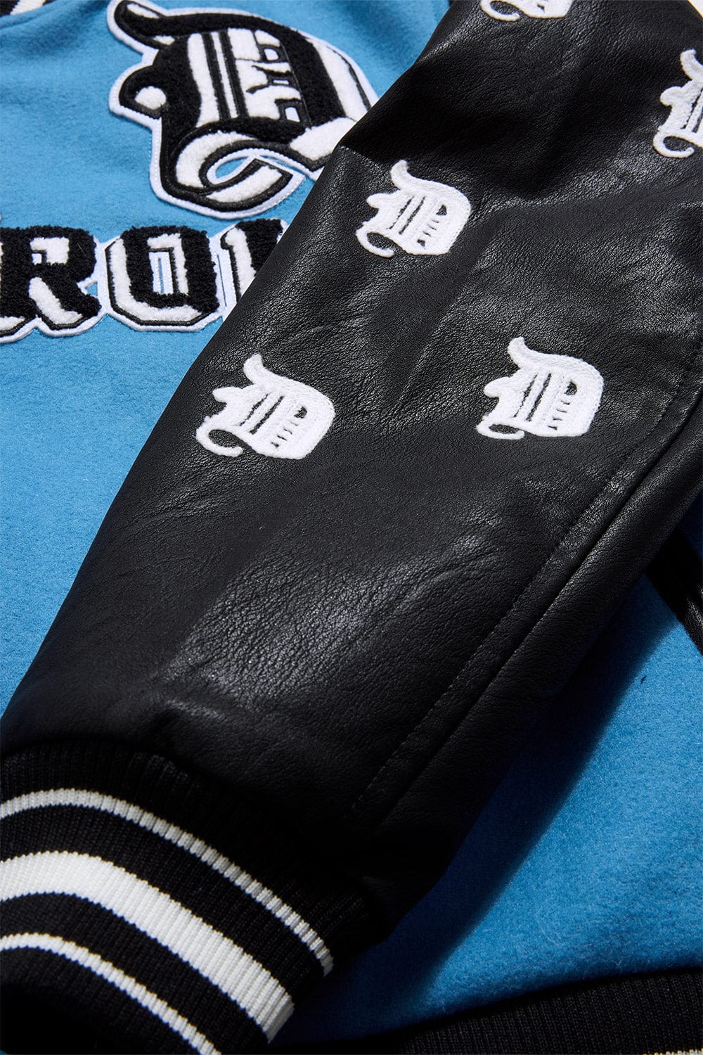 Jordan Craig "Detroit City" Bomber Jacket (Blue)