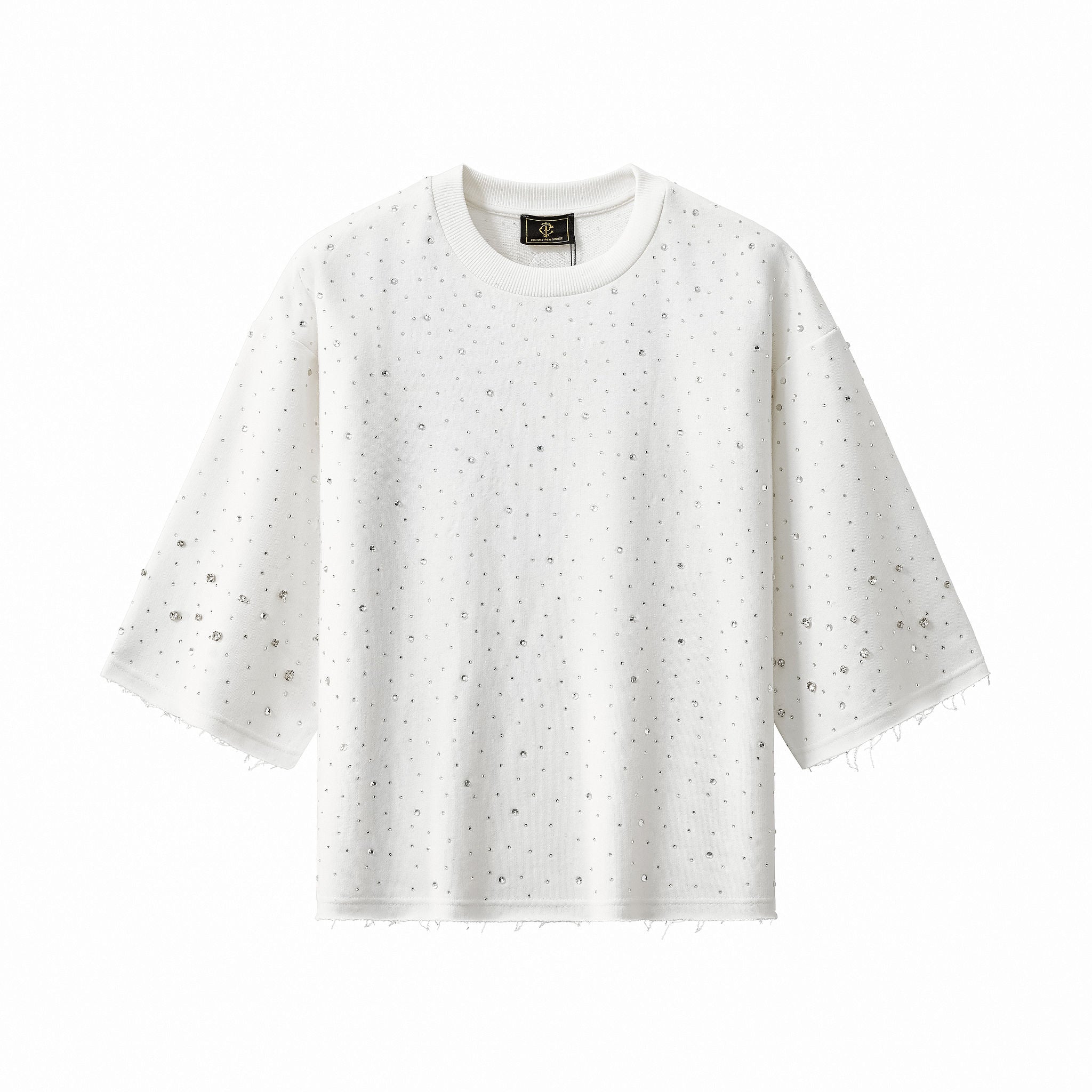 Stellar Scatter Sweatshirt – Century Penthouse WHITE/SILVER