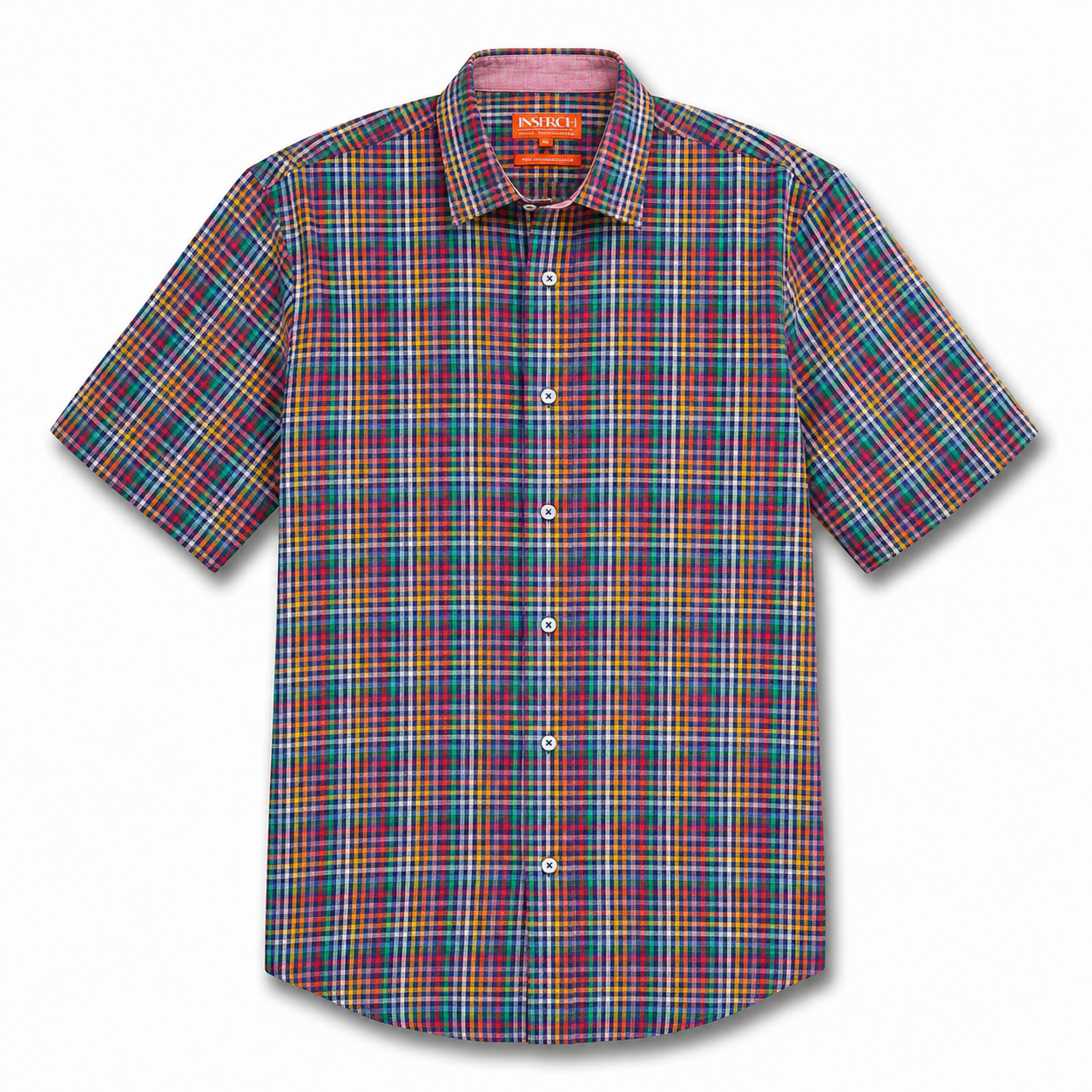 Inserch Premium Linen Shirt - Multicolor 7917