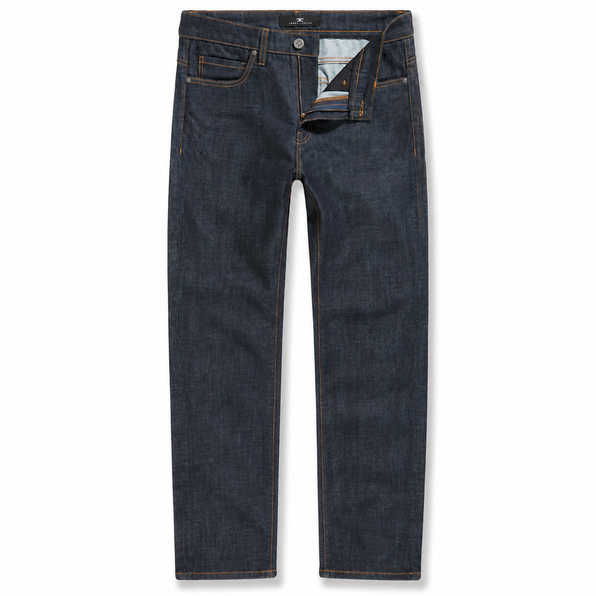 Jordan Craig Japanese Denim Jean - Dark indigo Cognac Stitch