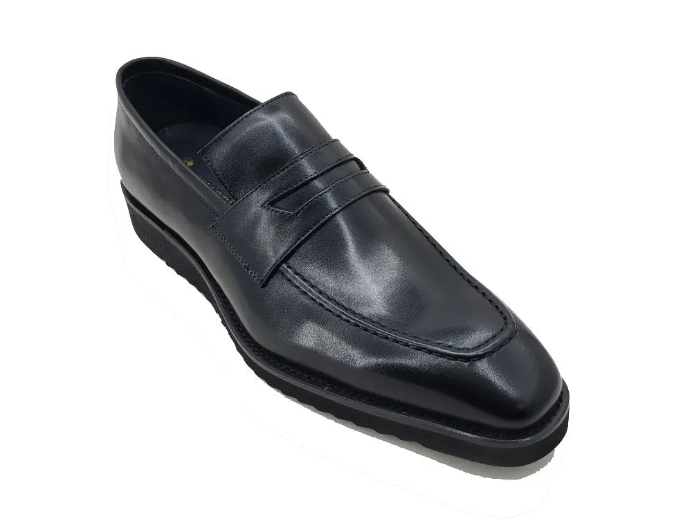 Patina Burnished Penny Loafer