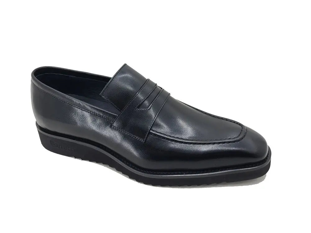 Patina Burnished Penny Loafer
