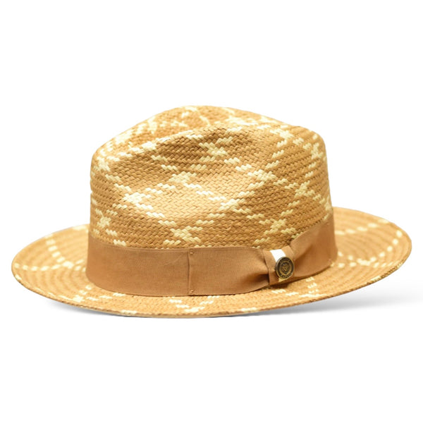 Bruno Straw Hat "Tuscany" (Golden/Oatmeal)