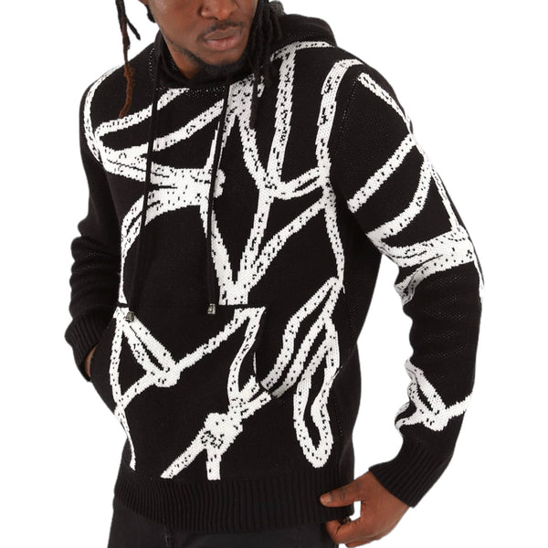 OIM G3 Hoody Sweater (Black/White) 2