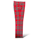 Prestige Plaid Pant (Red/Black/Blue) Red-3