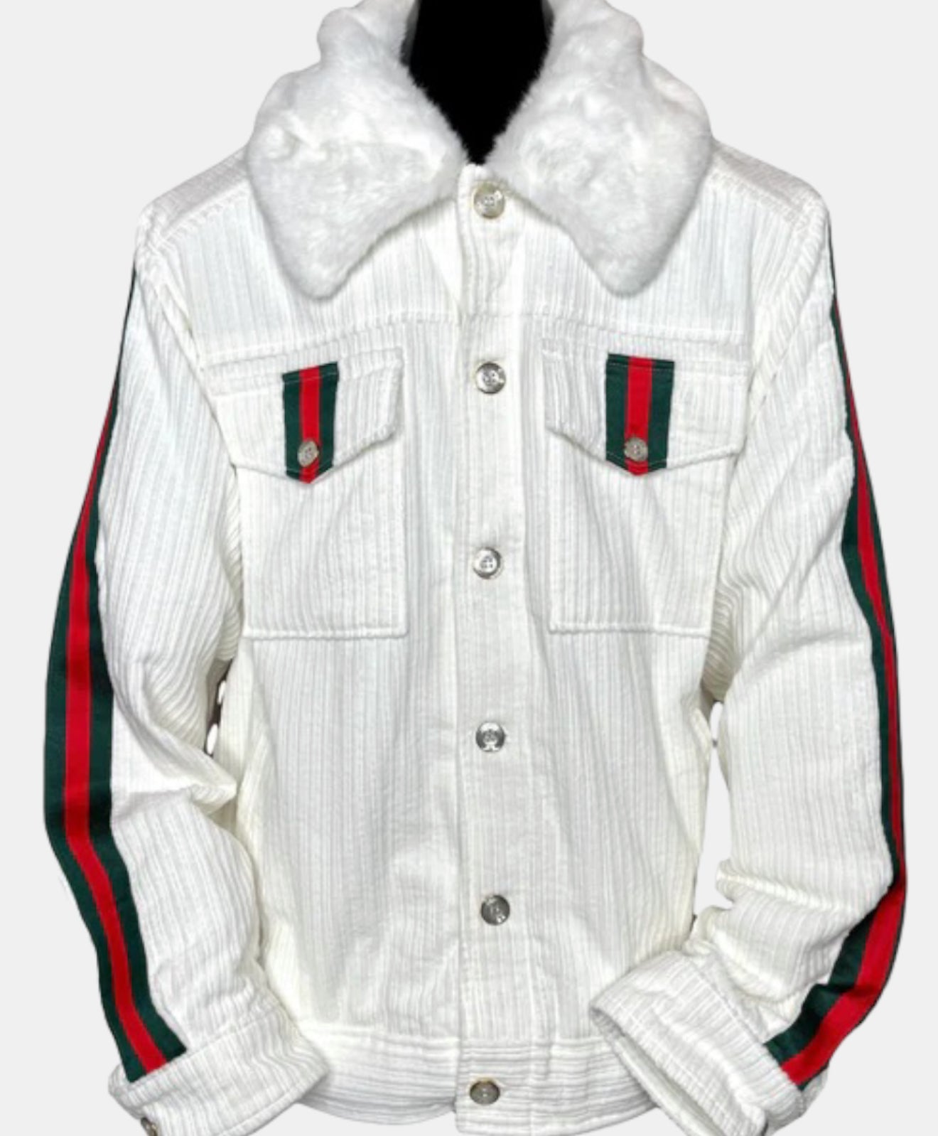 Prestige "Cypher" Jacket (White/Red/Green)